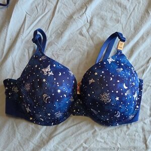 PINK Victoria's Secret Celestial Blue Bra